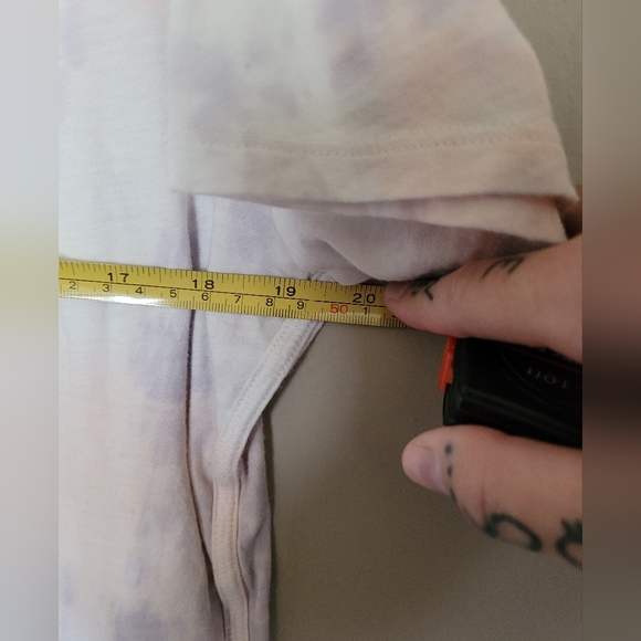 NWOT Athleta Organic Daily Printed Tee - Picture 5 of 6